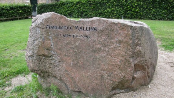 monument for Margrethe Malling