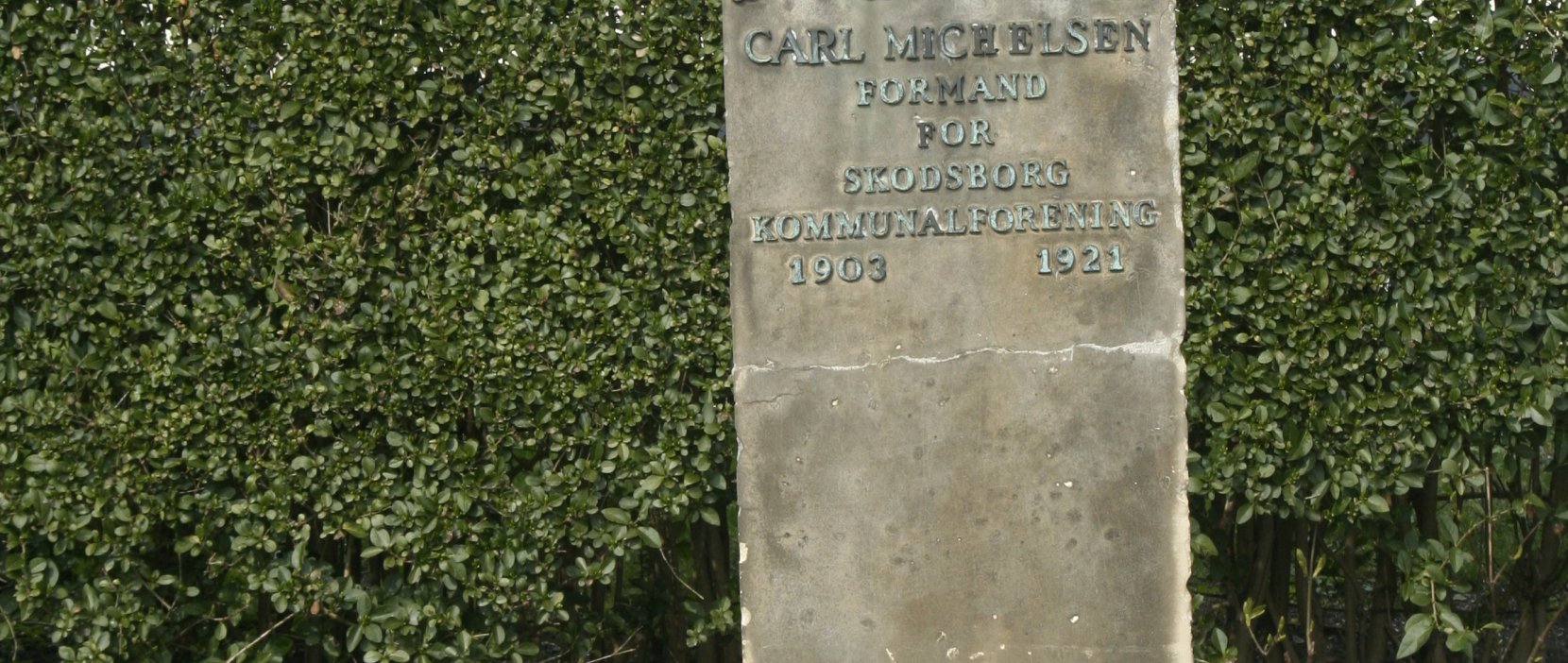 monument for Carl Michelsen