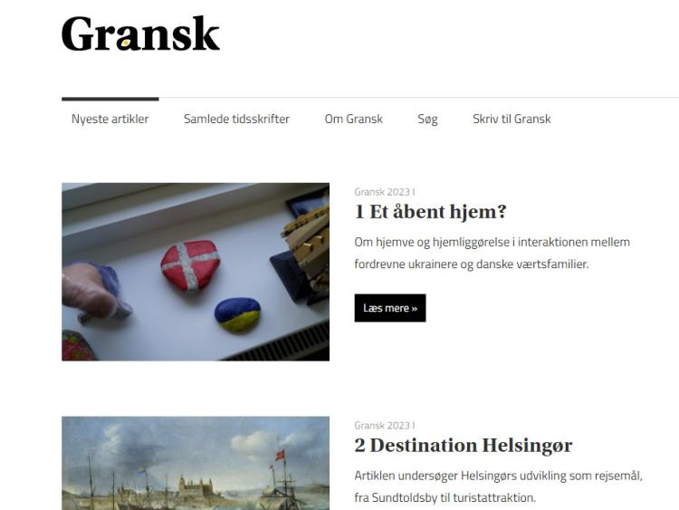 Gransks hjemmeside