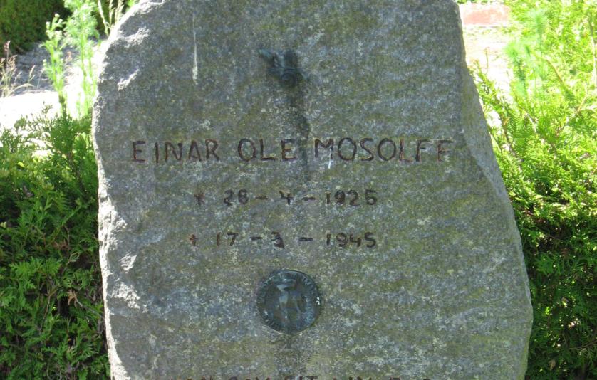 Einar Ole Mosolffs grav monument